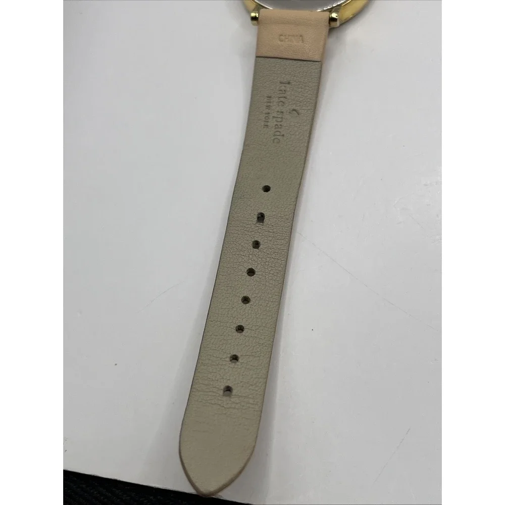 Kate Spade Metro Vachetta Women's Watch 34mm Case MOP Dial‎ 0073- New Battery